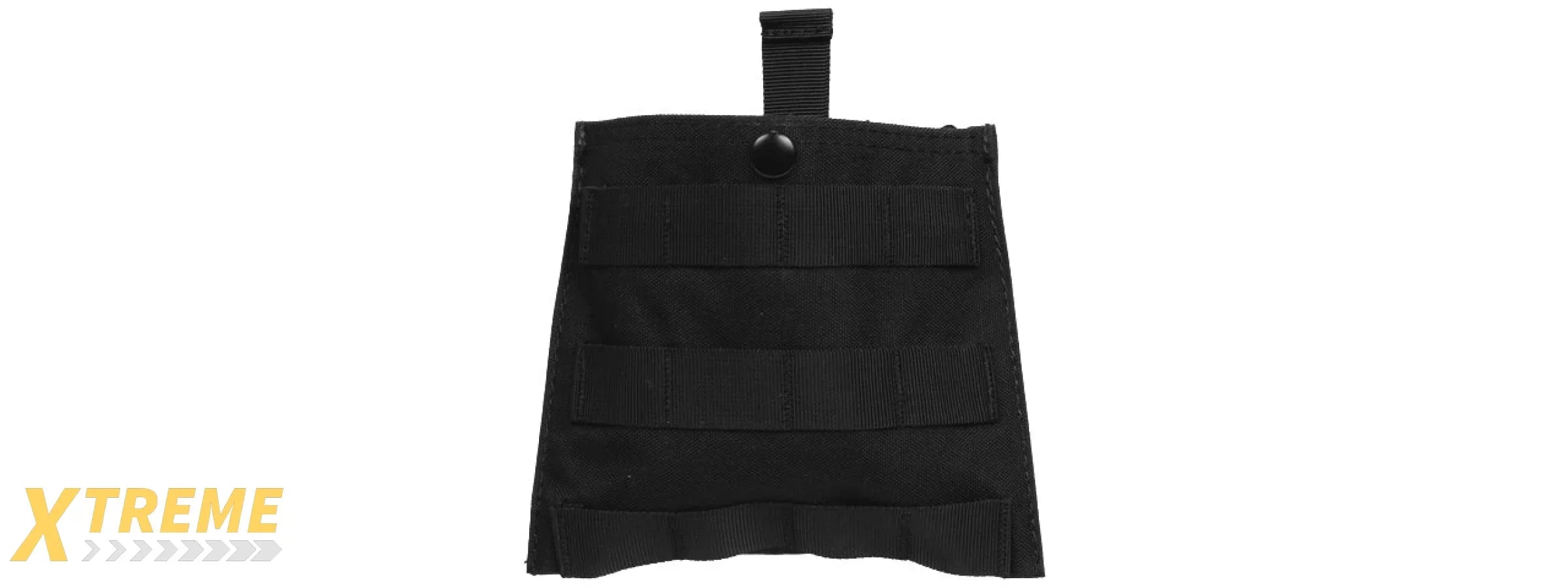 CA-389B MOLLE PLATFORM FOLD-AWAY NETTING DUMP POUCH (BLACK)