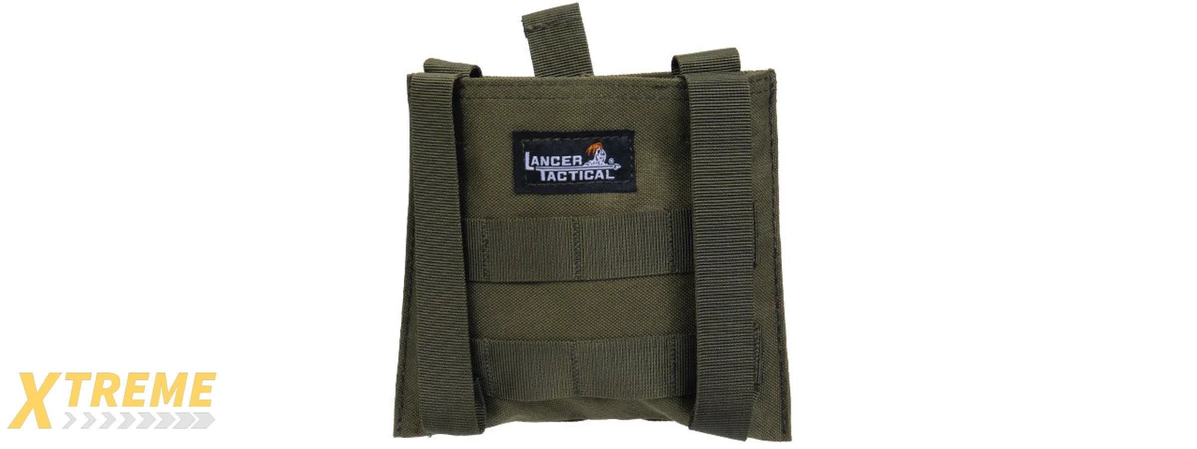 CA-389G MOLLE PLATFORM FOLD-AWAY NETTING DUMP POUCH (OD GREEN)