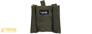 CA-389G MOLLE PLATFORM FOLD-AWAY NETTING DUMP POUCH (OD GREEN)