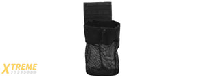 CA-389B MOLLE PLATFORM FOLD-AWAY NETTING DUMP POUCH (BLACK)