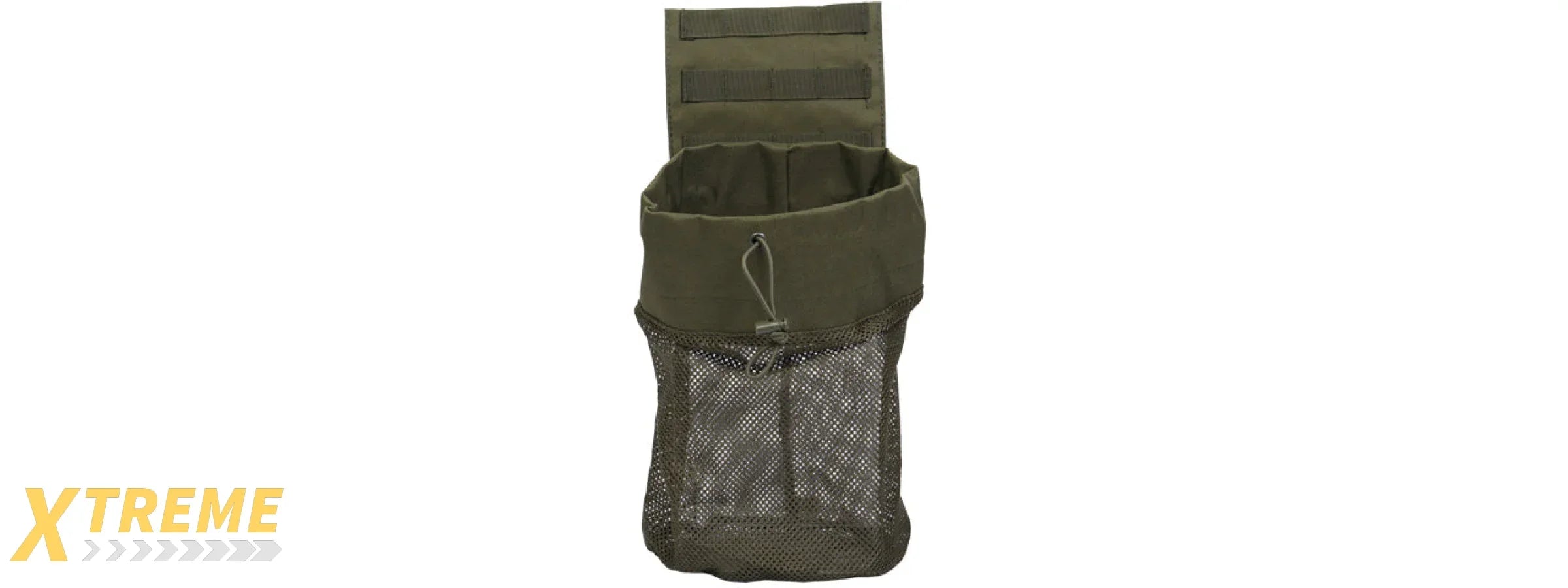 CA-389G MOLLE PLATFORM FOLD-AWAY NETTING DUMP POUCH (OD GREEN)