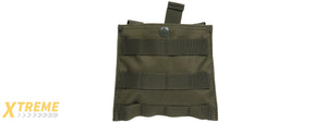 CA-389G MOLLE PLATFORM FOLD-AWAY NETTING DUMP POUCH (OD GREEN)