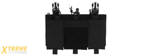 Multifunctional Quad Quick Panel Expansion Conversion Module For Tactical Vest - (Black)