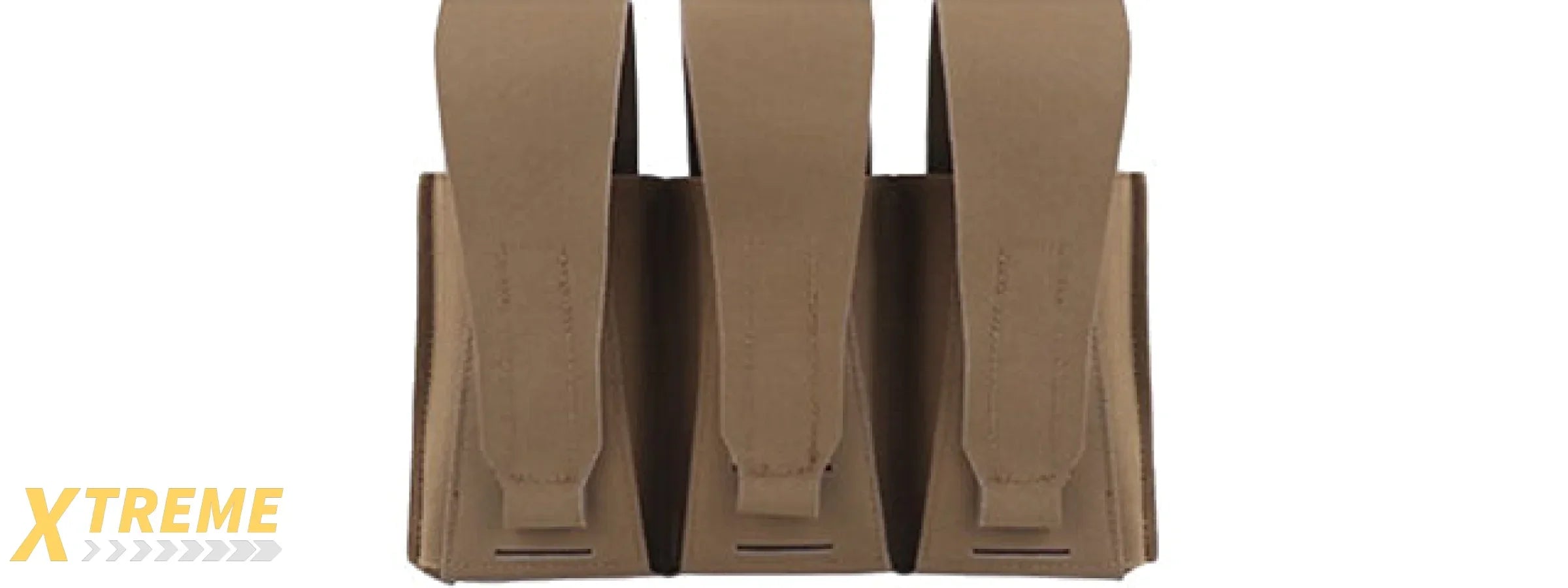 Multifunctional Triple Mag Pouches - (Tan)