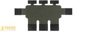Multipurpose Triple Rifle Mag Pouch MOLLE Patch - (Black)