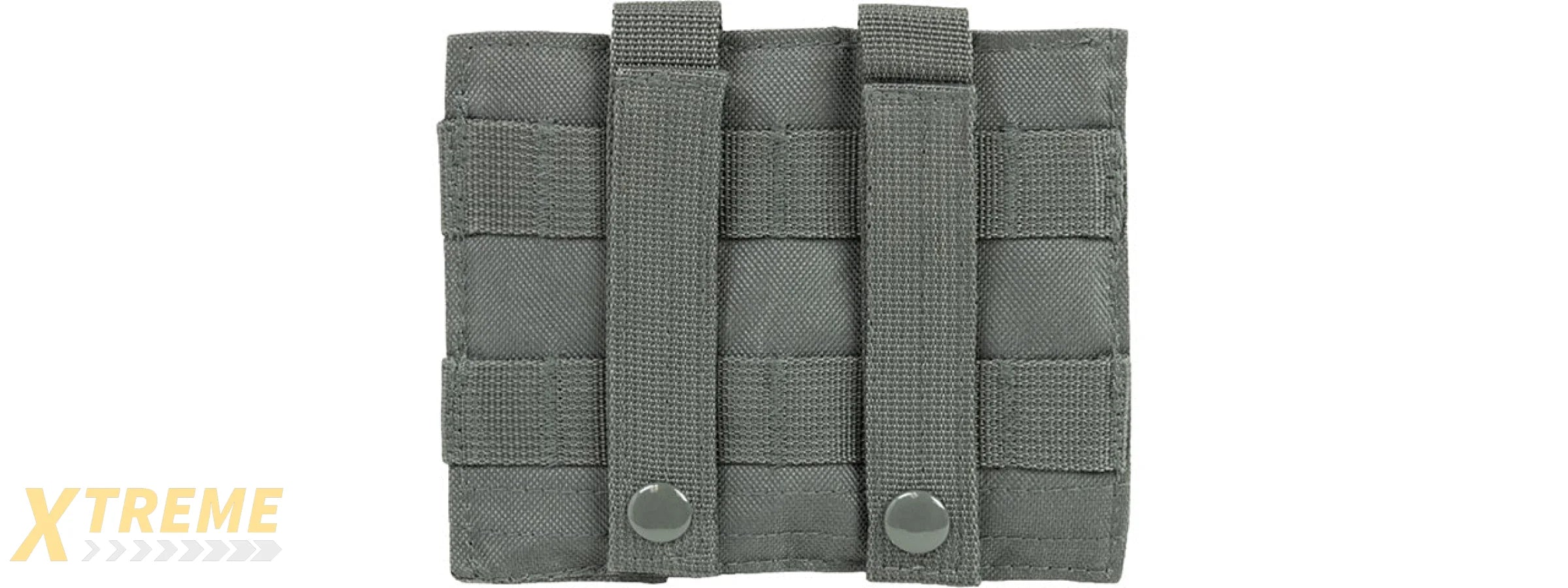 NC Star Vism Triple Pistol Magazine Pouch (Color: Urban Gray)