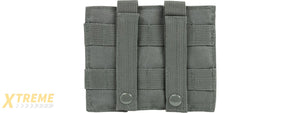 NC Star Vism Triple Pistol Magazine Pouch (Color: Urban Gray)