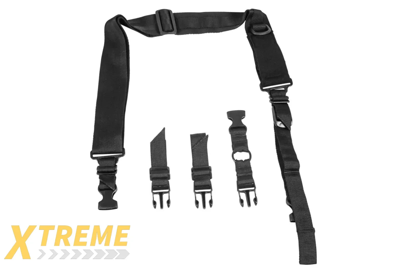 NCSTAR 2 POINT TACTICAL SLING SYSTEM (CONVERTIBLE) - BLACK