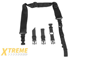 NCSTAR 2 POINT TACTICAL SLING SYSTEM (CONVERTIBLE) - BLACK