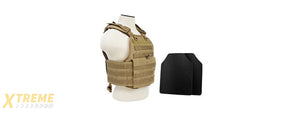 NCSTAR AIRSOFT VISM TACTICAL VEST - TAN
