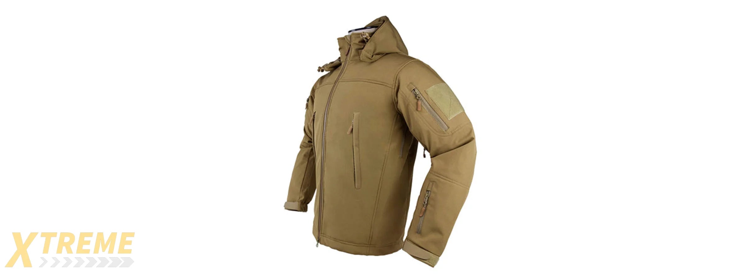 NCSTAR DELTA ZULU POLYESTER MICRO FLEECE JACKET - TAN