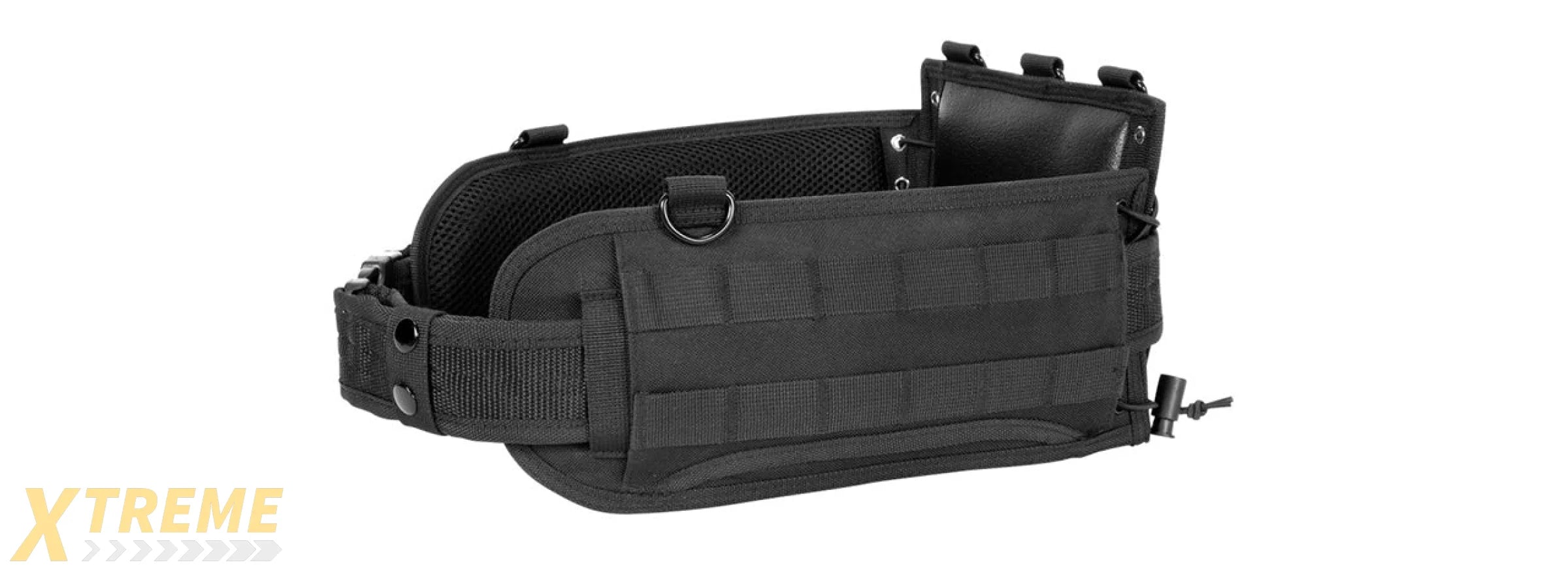 NCSTAR LOW-PROFILE MOLLE BATTLE BELT W/ QD COMBAT BELT - BLACK