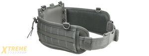 NcStar Low-Profile MOLLE Battle Belt w/ QD Combat Belt - (Urban Gray)