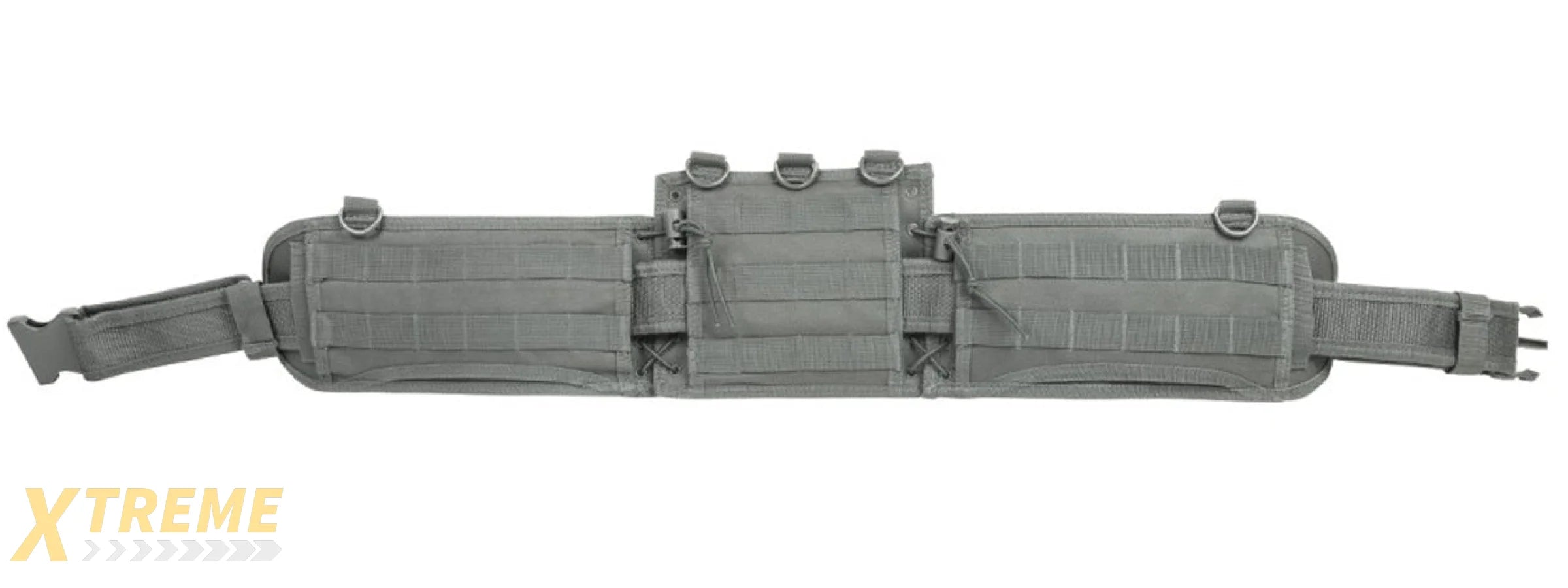 NcStar Low-Profile MOLLE Battle Belt w/ QD Combat Belt - (Urban Gray)