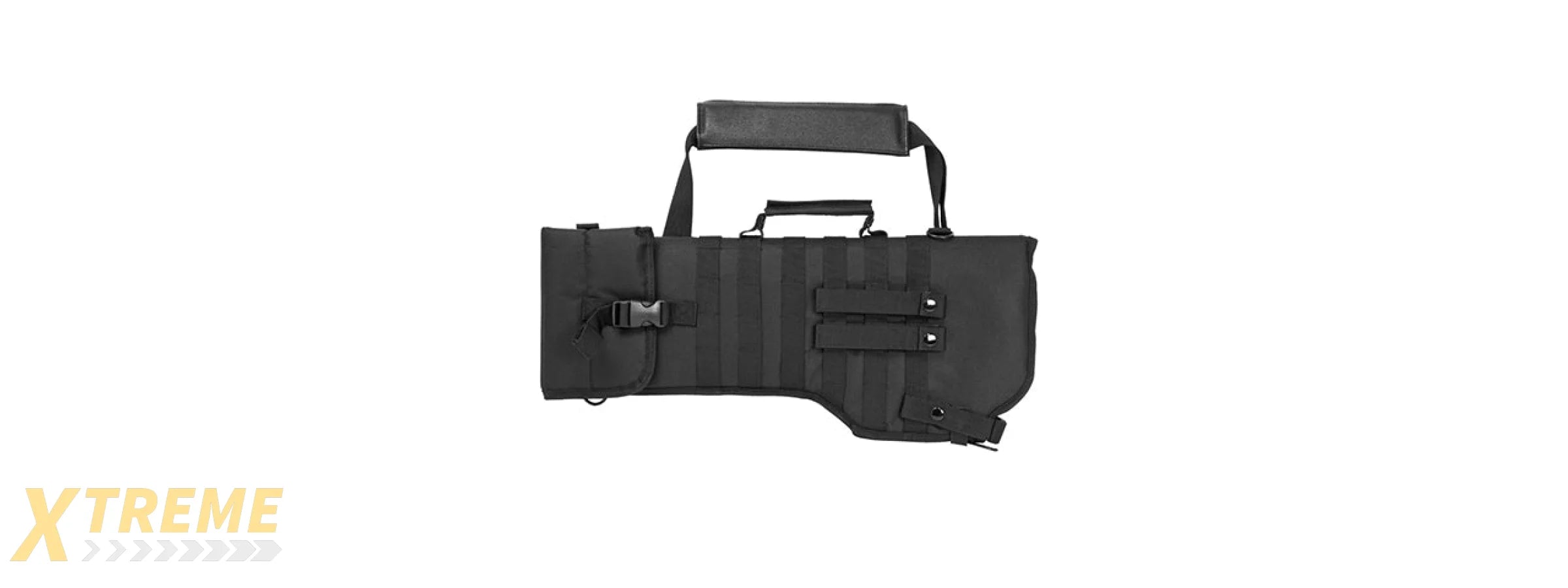 NCSTAR RIFLE SCABBARD PROTECTIVE GUN CASE W/ SHOULDER SLING - BLACK