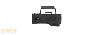 NCSTAR RIFLE SCABBARD PROTECTIVE GUN CASE W/ SHOULDER SLING - BLACK