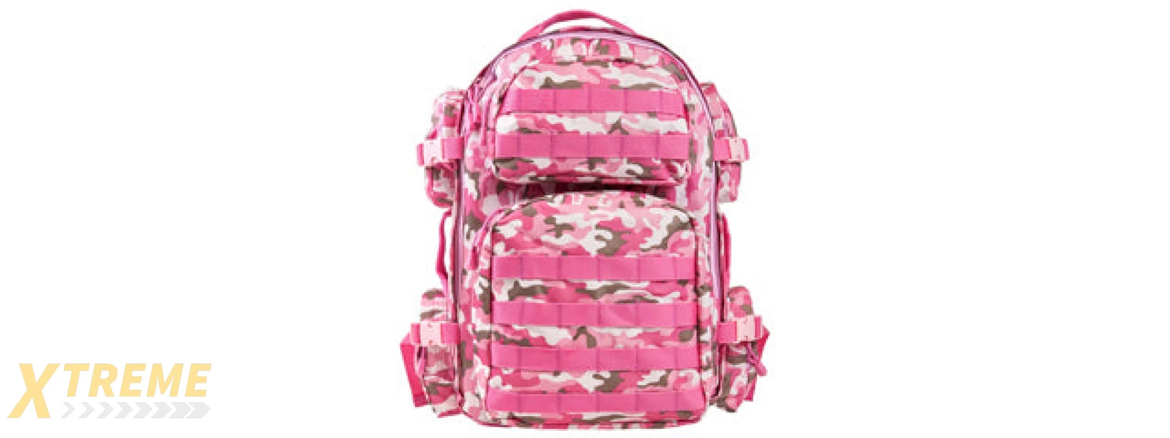 NcStar Tactical Combat Backpack - (Pink Camo)