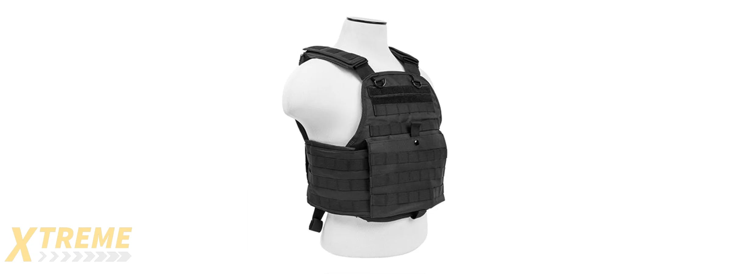 NCSTAR TACTICAL MOLLE/PALS TACTICAL VEST - BLACK