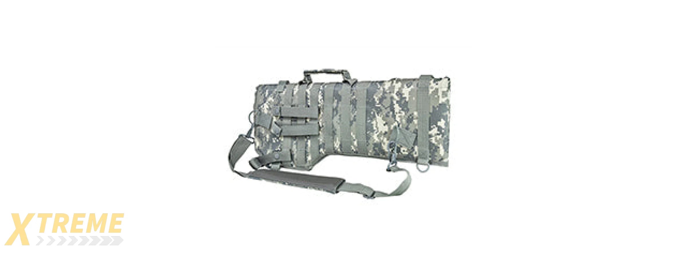 NCSTAR TACTICAL MOLLE RIFLE SCABBARD W/ SHOULDER SLING - ACU