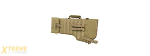 NCSTAR TACTICAL RIFLE SCABBARD W/ INTEGRATED SHOULDER SLING - TAN