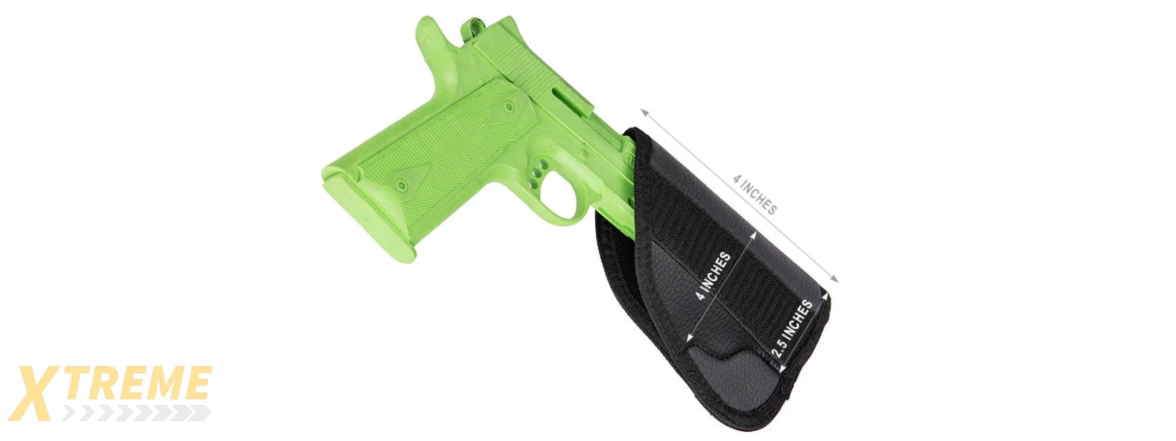 NCSTAR VISM CCW HOLSTER W/ HOOK FASTENER STRIP - BLACK