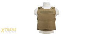 NCSTAR VISM DISCREET TACTICAL VEST (TAN)