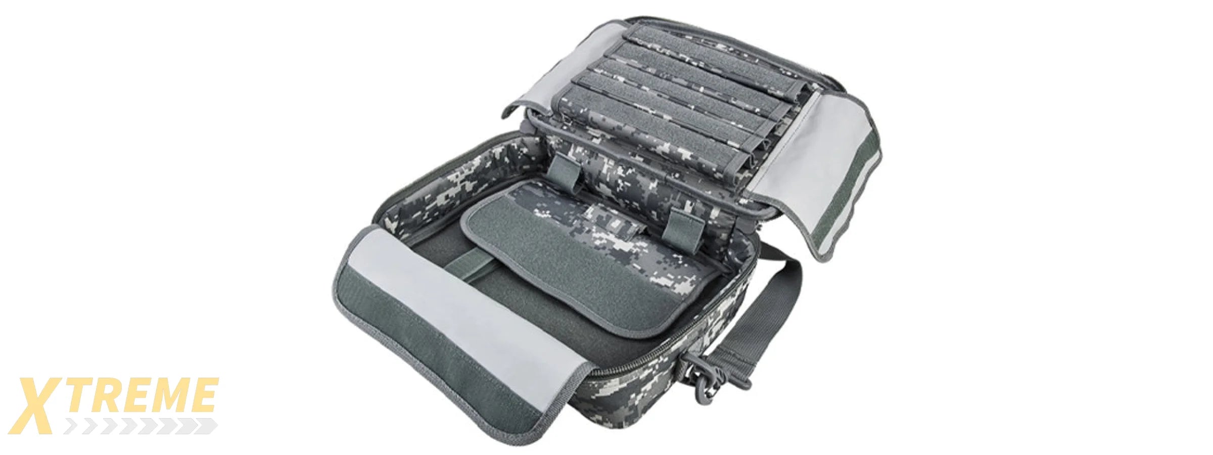 NcStar Vism Double Pistol Range Bag - (Digital Camo)