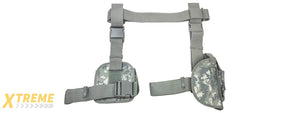 NcStar Vism Drop Leg Holster & Mag Pouch - (Digital Camo)