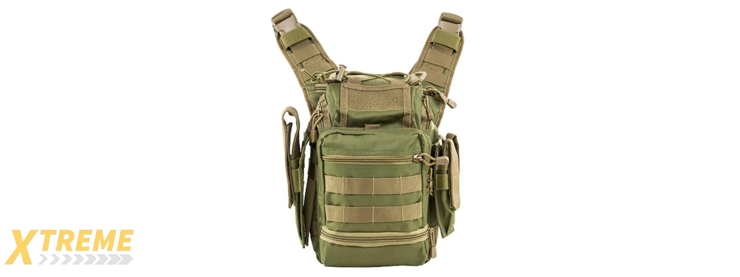 NCSTAR VISM FIRST RESPONDERS UTILITY BAG (GREEN / TAN)