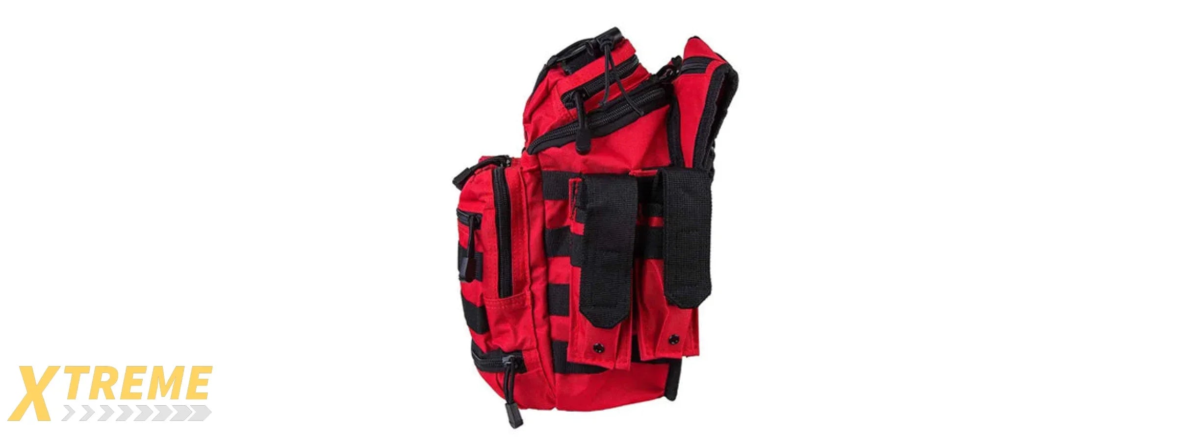 NcStar Vism First Responders Utility Bag - (Red w/ Black)