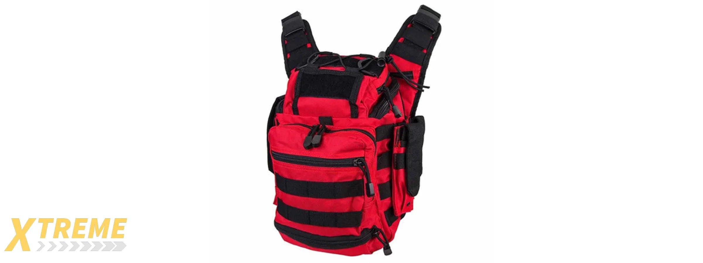 NcStar Vism First Responders Utility Bag - (Red w/ Black)