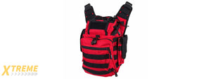 NcStar Vism First Responders Utility Bag - (Red w/ Black)