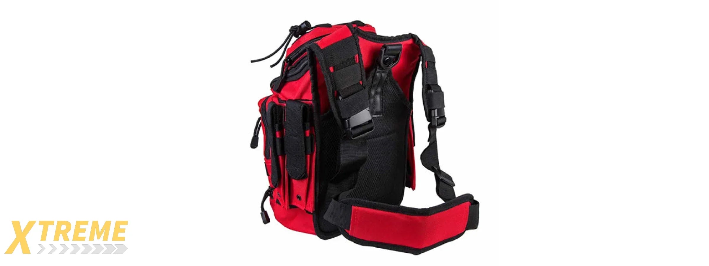 NcStar Vism First Responders Utility Bag - (Red w/ Black)