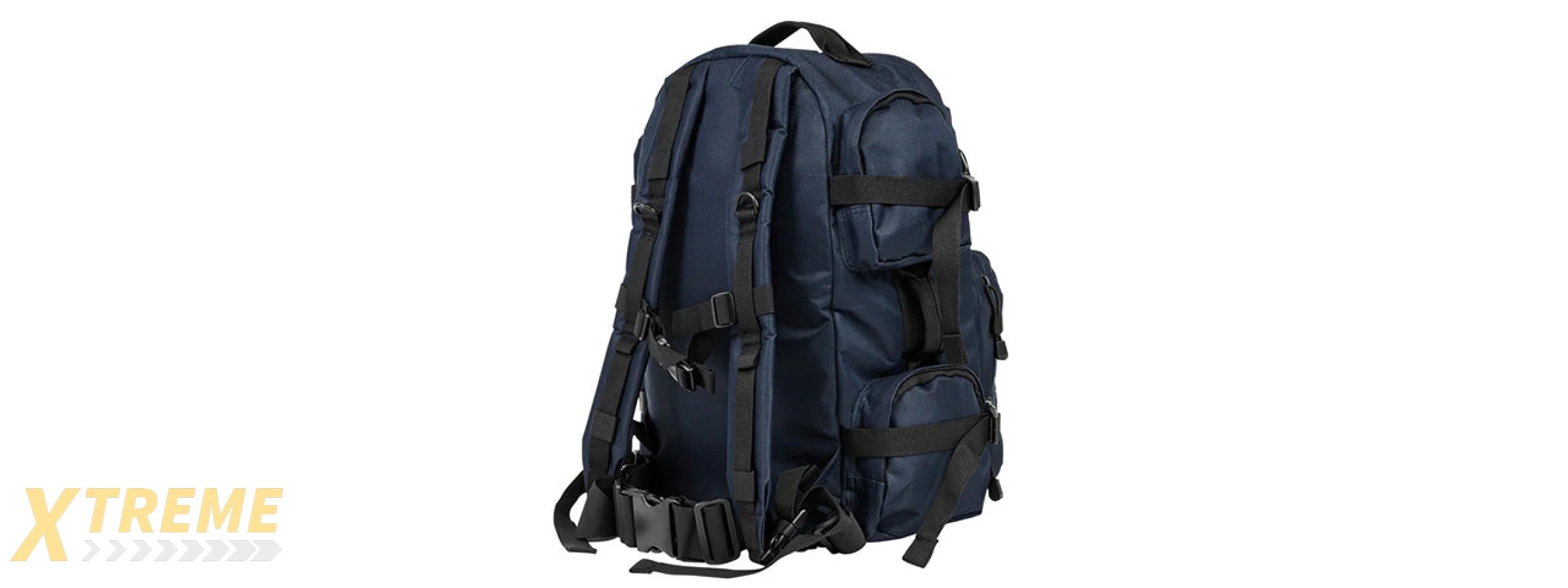 NCSTAR VISM TACTICAL MOLLE BACKPACK - NAVY BLUE W/ BLACK TRIM