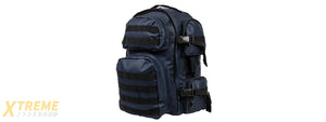 NCSTAR VISM TACTICAL MOLLE BACKPACK - NAVY BLUE W/ BLACK TRIM