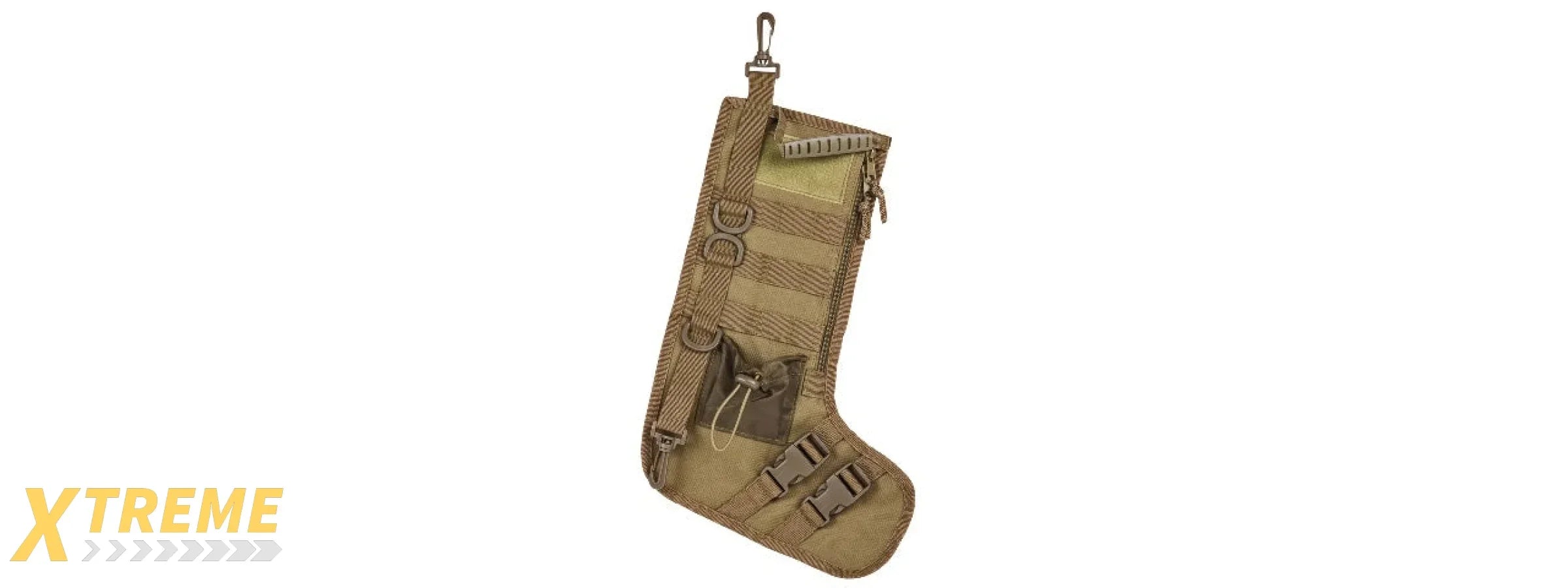 NCSTAR VISM TACTICAL STOCKING W/ DRAG HANDLE (TAN)
