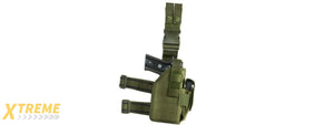 NcStar VISM Universal Drop Leg Holster - (Green)