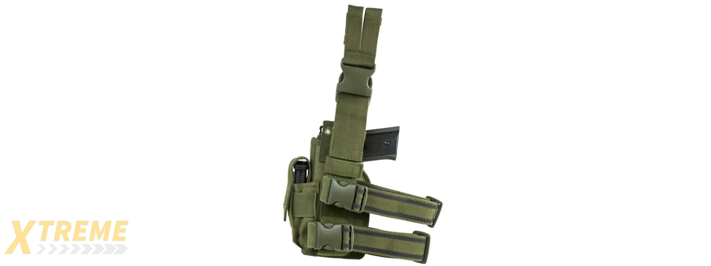 NcStar VISM Universal Drop Leg Holster - (Green)