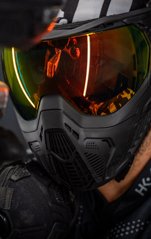 SLR Goggle - Nova (Black/Black) Scorch Lens - XTREME Airsoft Superstore