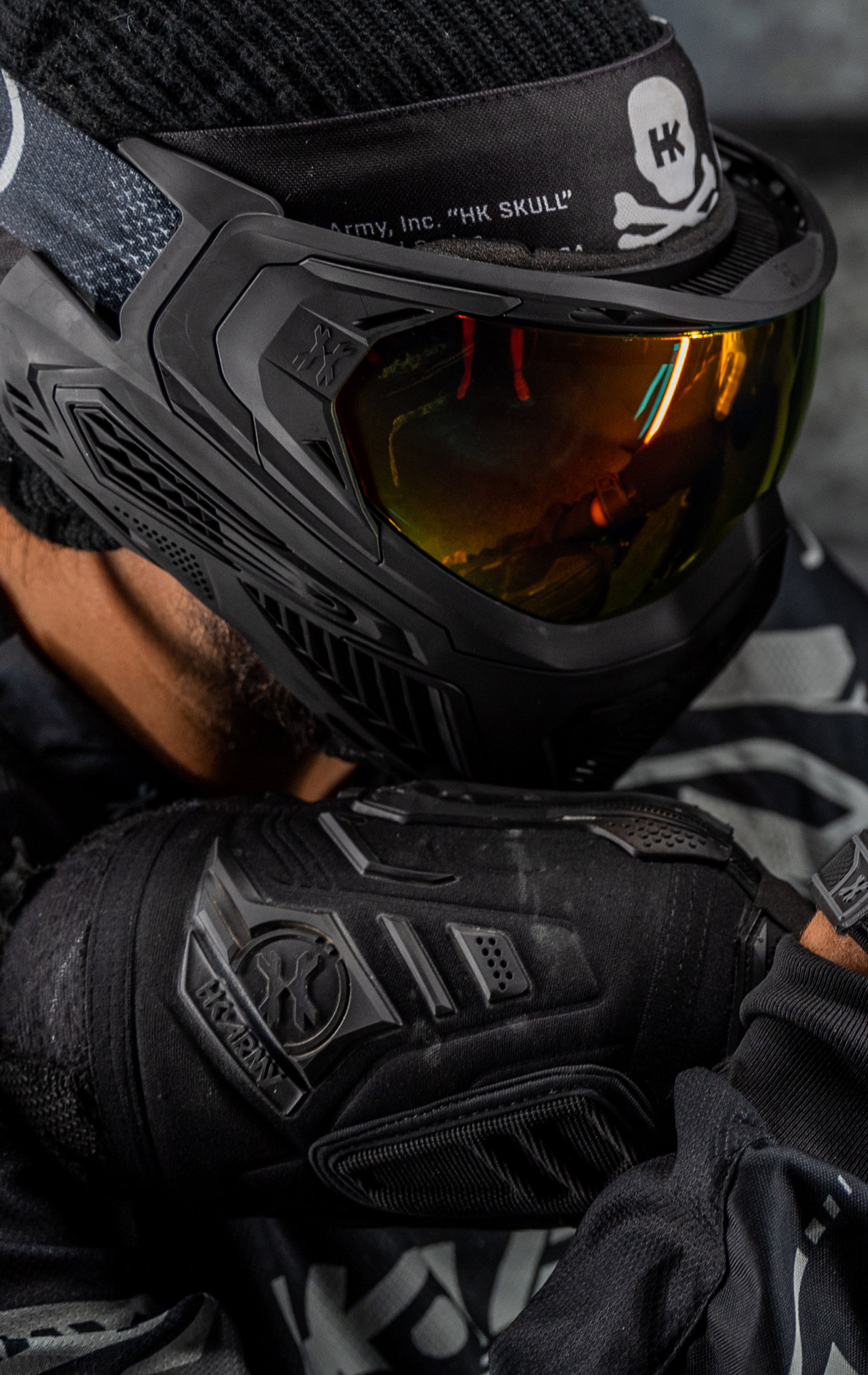 SLR Goggle - Nova (Black/Black) Scorch Lens - XTREME Airsoft Superstore
