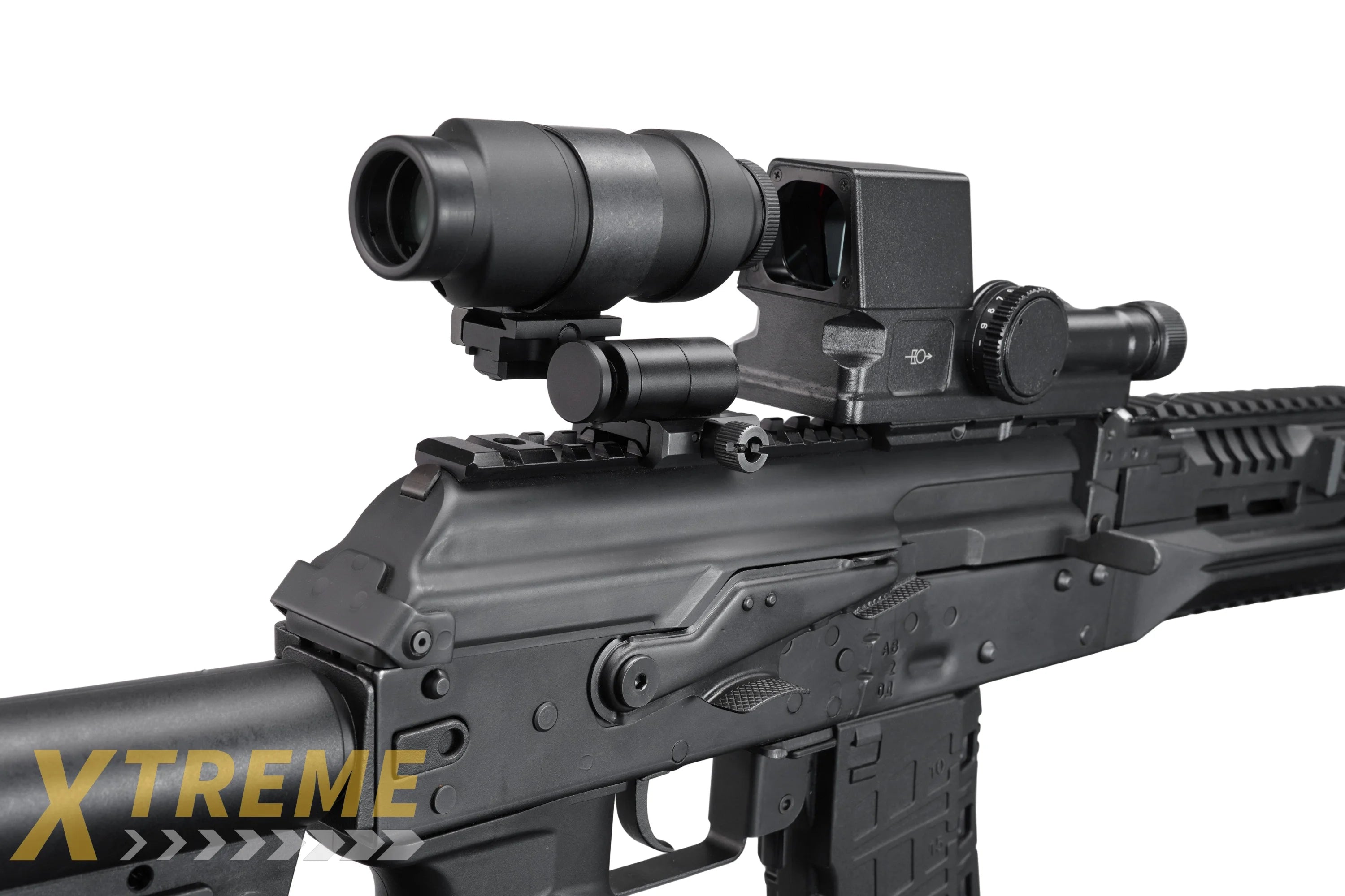 Novus Precision PDS-1 Prism Dot Sight Military Reticle w/ PM-1 3x Prismatic Magnifier Combo