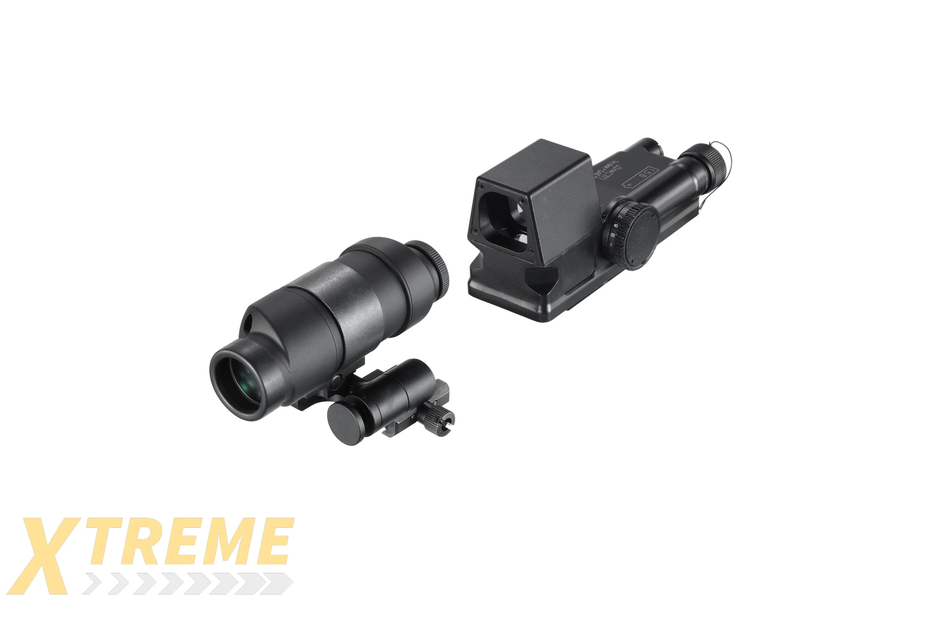 Novus Precision PDS-1 Prism Dot Sight Military Reticle w/ PM-1 3x Prismatic Magnifier Combo