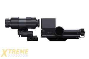 Novus Precision PDS-1 Prism Dot Sight Military Reticle w/ PM-1 3x Prismatic Magnifier Combo