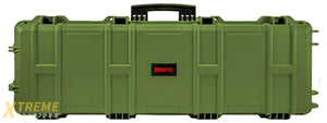 Nuprol Premium Large 43" Hard Rifle Case with Wave Foam - (Green)