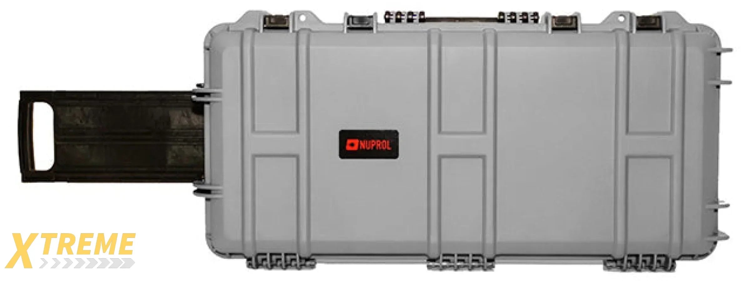 Nuprol Premium Medium 31.5" Hard Rifle Case with P&P Foam - (Gray)