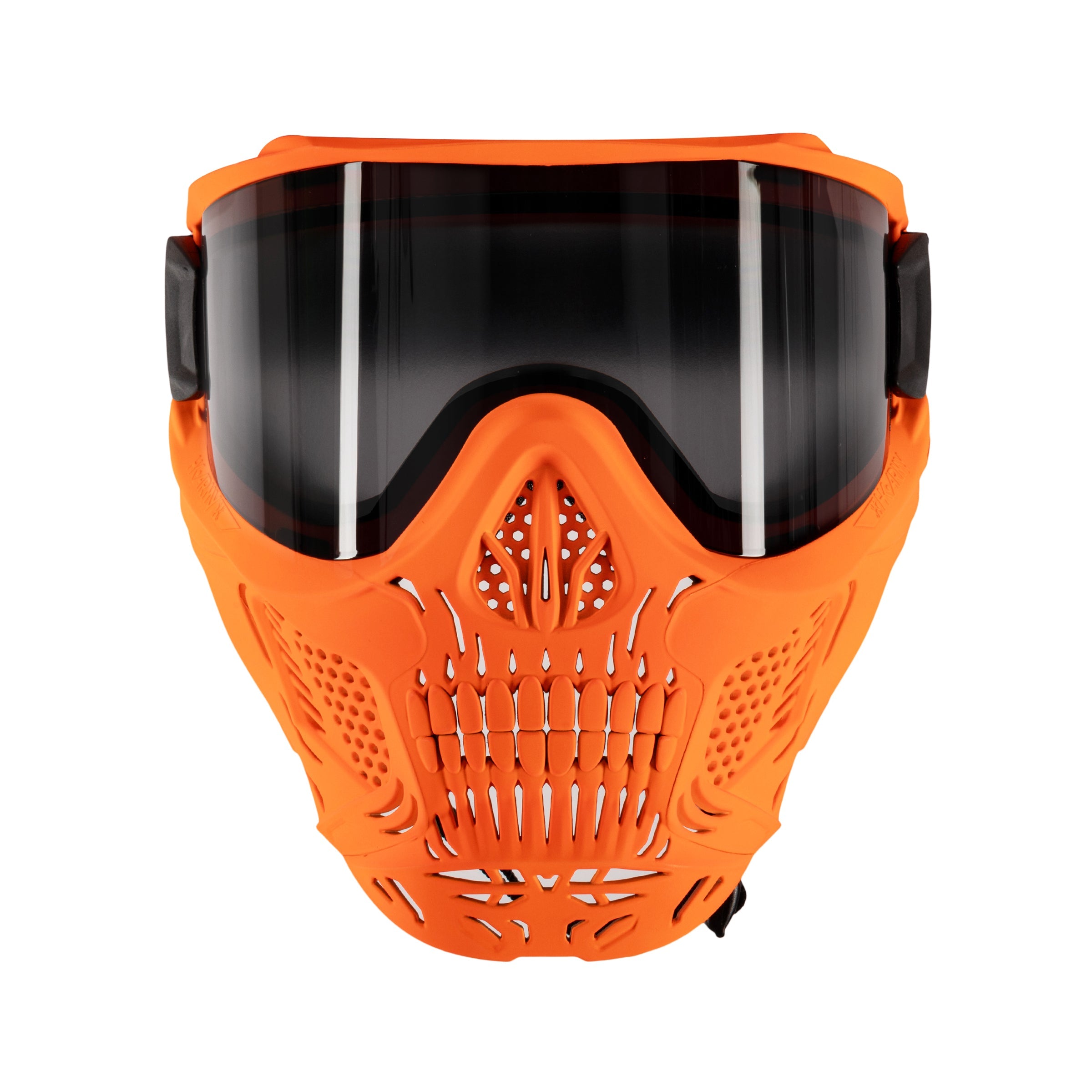HSTL® Glowball™ Skull Goggle Neon Orange w/ Smoke Lens - XTREME Airsoft Superstore