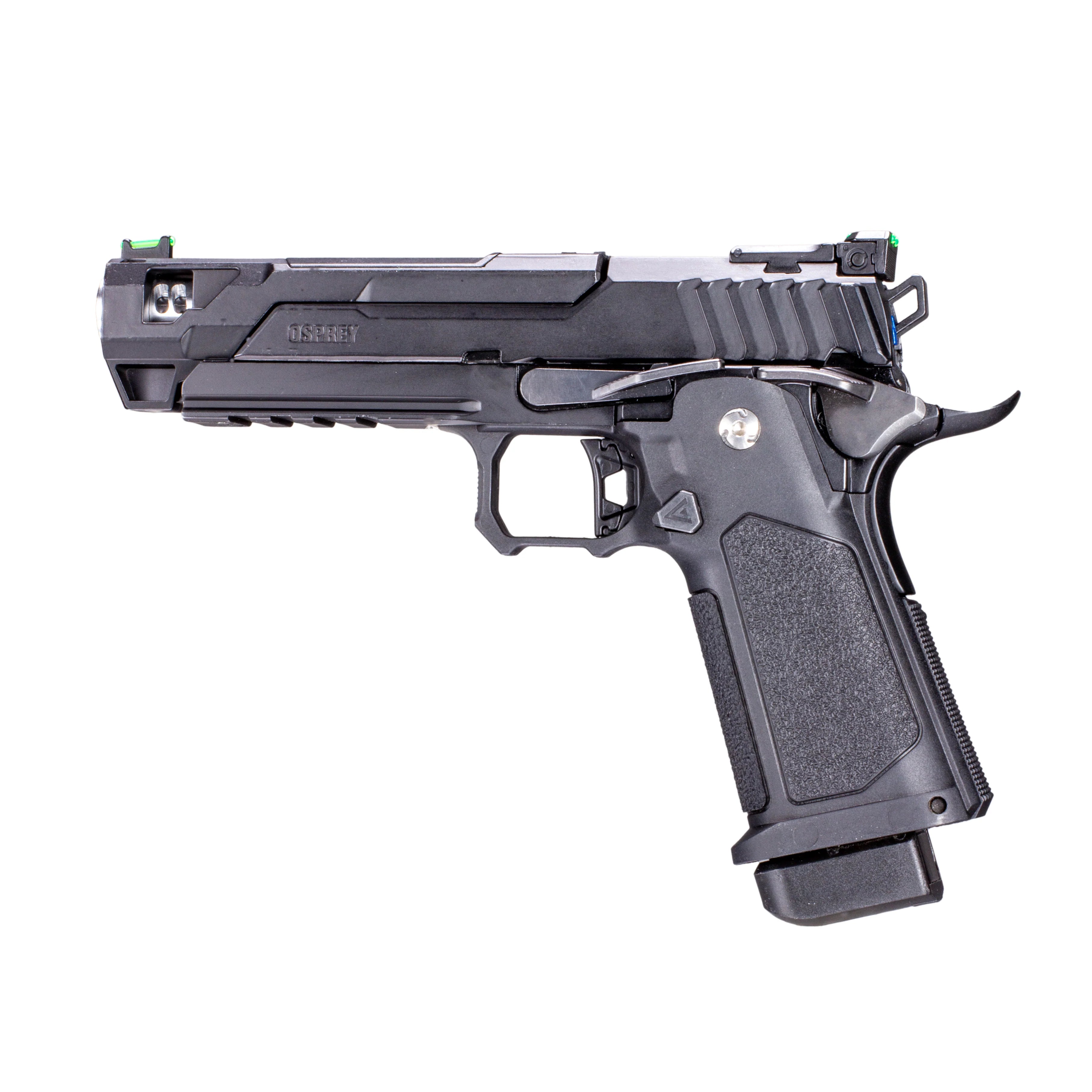 ARCTURUS Osprey 5" Split Slide Hi-Capa GBB PR™ Performance Refined Edition w/ Optics Ready Slide & CNC AL Adjustable Blowback Housing