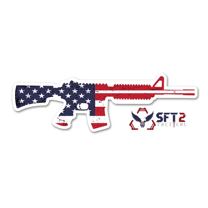 SFT2 Tactical Logo Stickers - Multiple Designs and Sizes - XTREME Airsoft Superstore