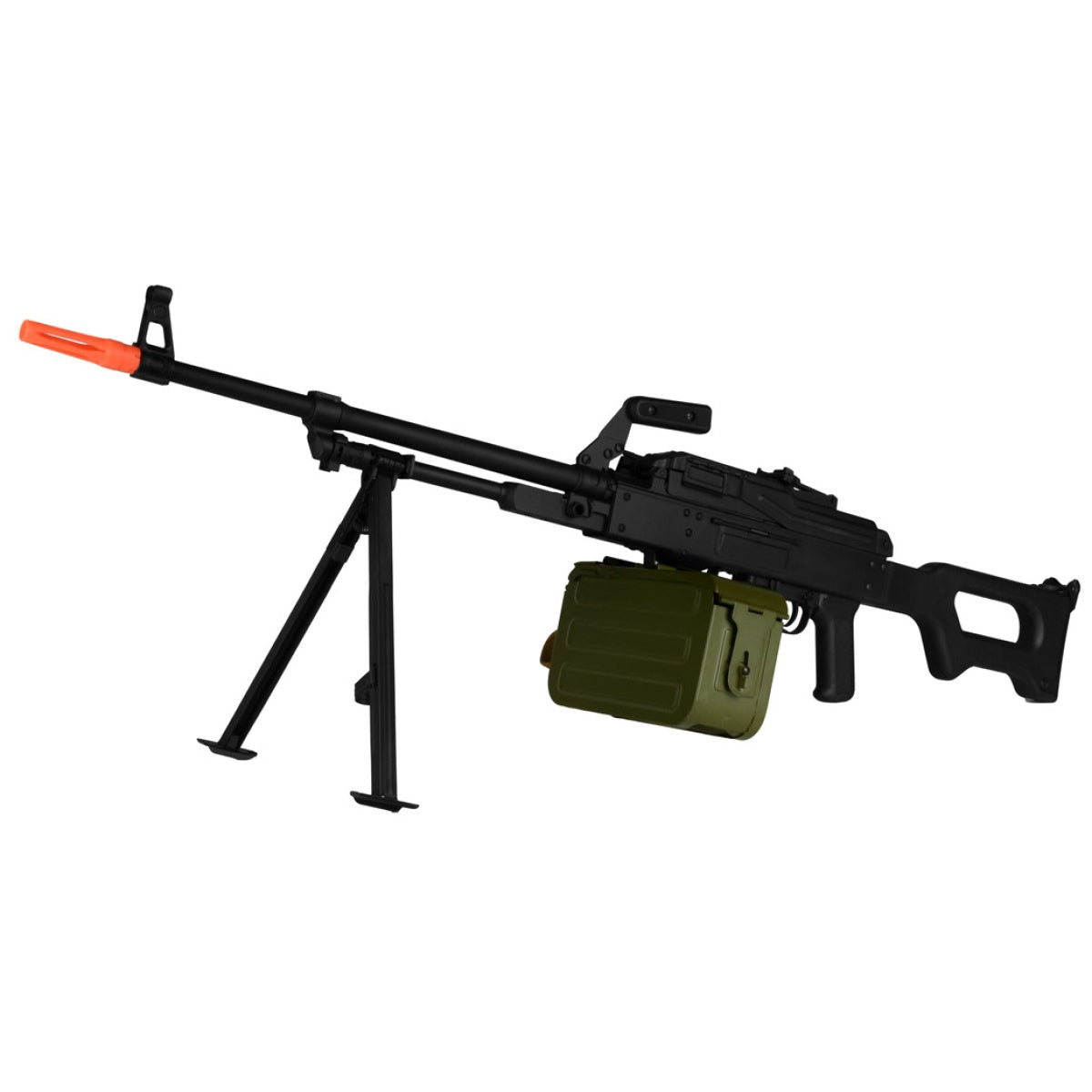 430 FPS Atlas Custom Works PKM HMG Russian Airsoft Metal AEG Squad Machine Gun