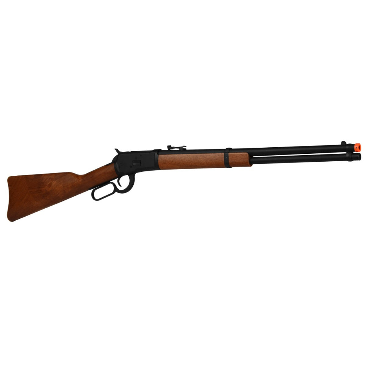 Atlas Custom Works M1892 Lever Action Airsoft Gas Sniper Rifle - IMITATION WOOD